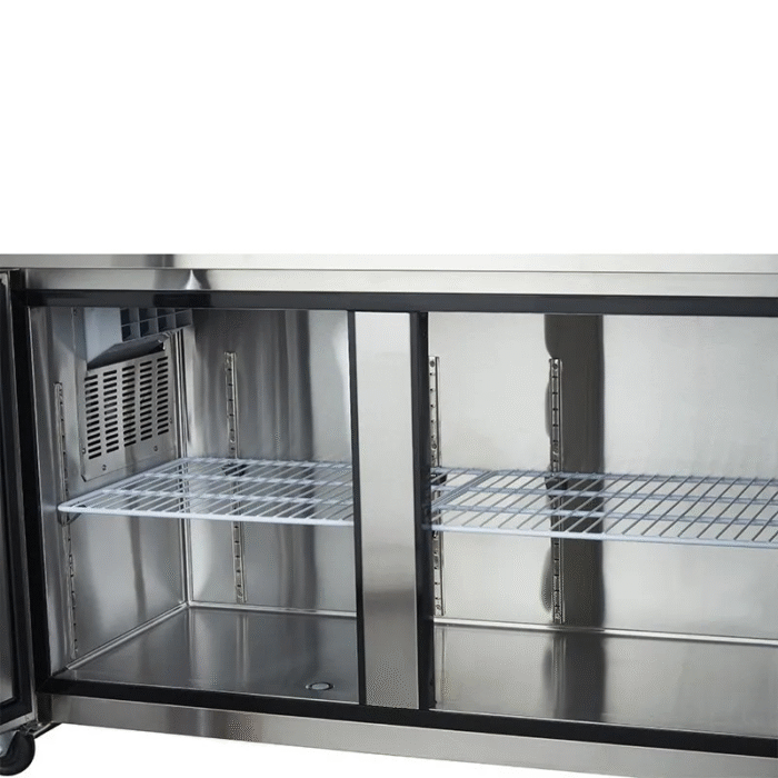 Mesón Refrigerado 2 Ptas Acero Inox. Vmr2Ps-260 Ventus - Imagen 5