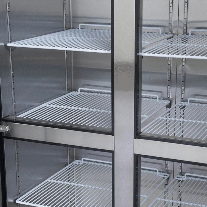 Refrigerador 4 Ptas Acero Inox. Vr4Ps-1000 Ventus - Imagen 2