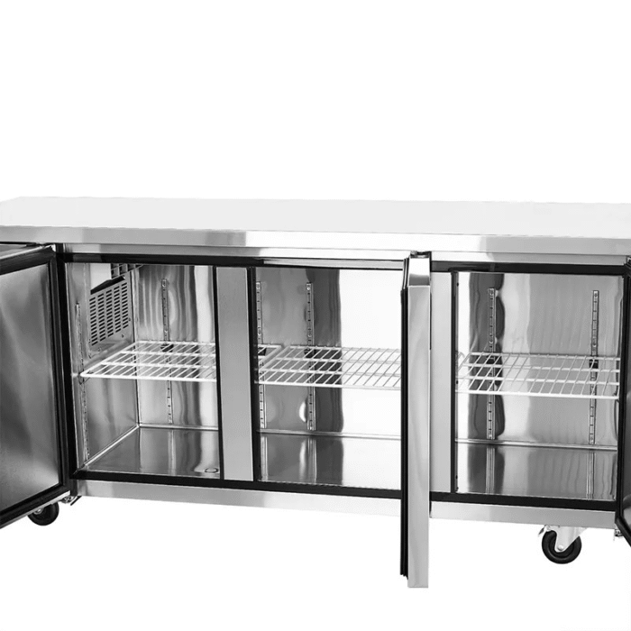 Mesón Refrigerado 3 Ptas Acero Inox. Vmr3Ps-480 Ventus - Imagen 3