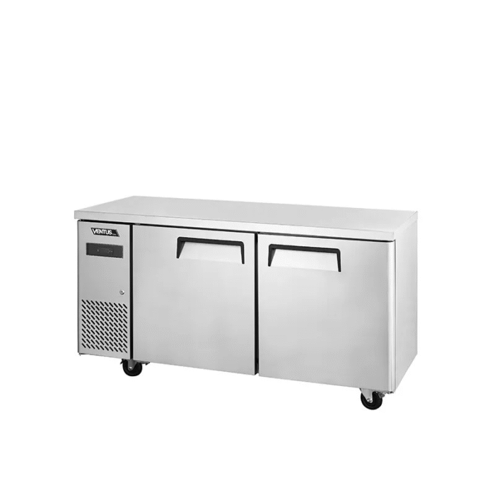 Mesón Refrigerado 2 Ptas Acero Inox. Vmr2Ps-260 Ventus - Imagen 2