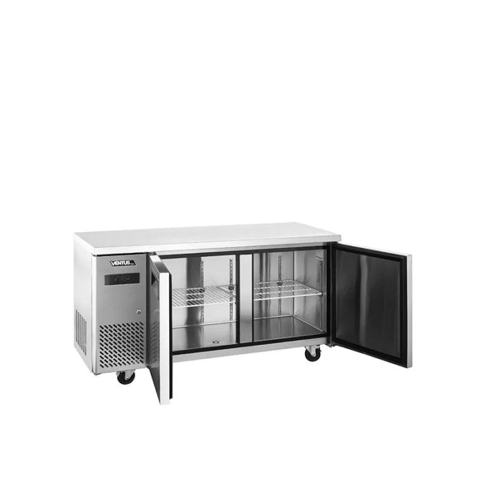 Mesón Refrigerado 2 Ptas Acero Inox. Vmr2Ps-260 Ventus - Imagen 3
