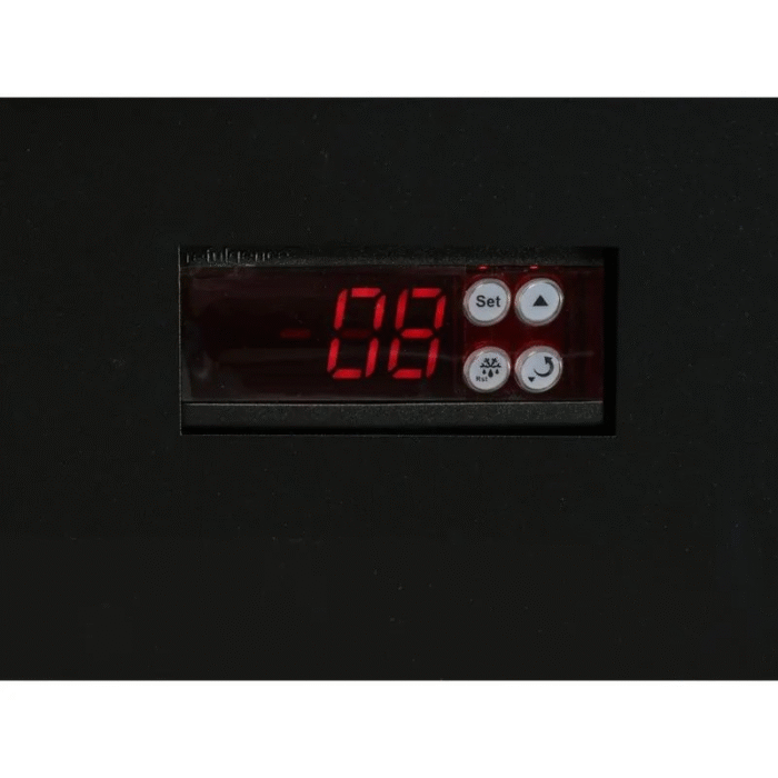 Ventus  VISICOOLER 2 PTAS CORREDERAS VC-1000L BLACK VENTUS - Imagen 3