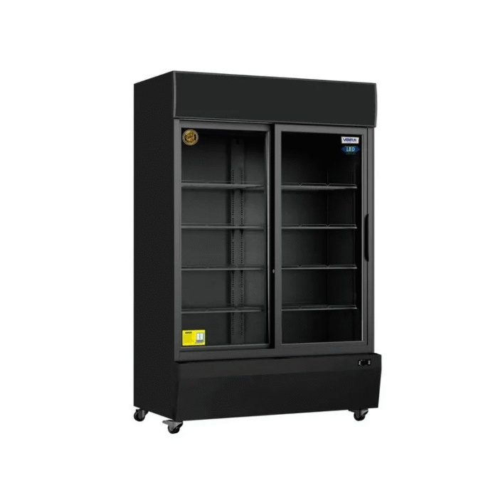 Ventus  VISICOOLER 2 PTAS CORREDERAS VC-1000L BLACK VENTUS - Imagen 4