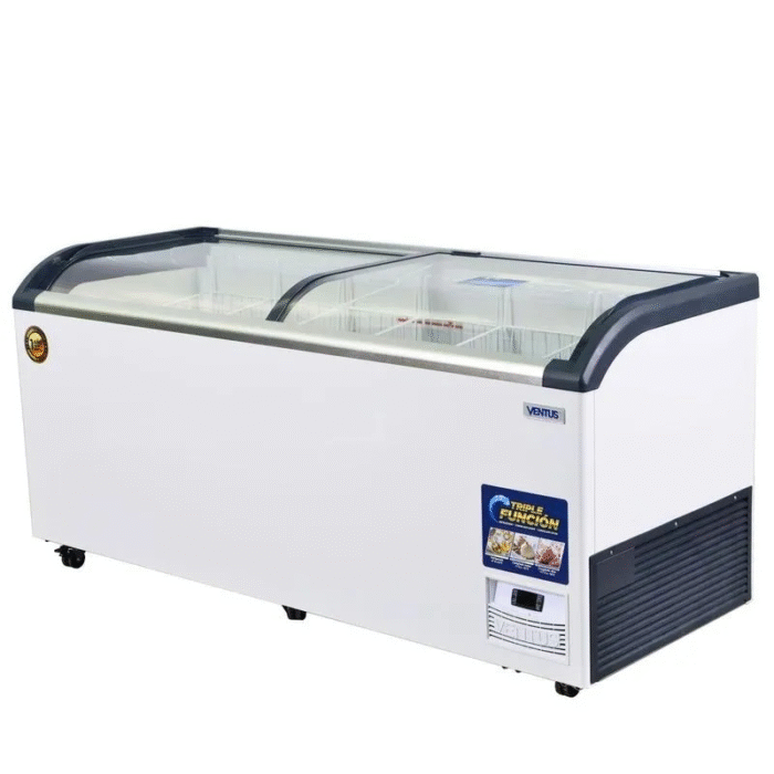 Ventus  Conservadora Vidrio Semicurvo CTV-620Q PRO Ventus - Imagen 3