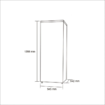 Congelador Vertical 6 Gavetas 182 LT. Gris Maigas - Imagen 4