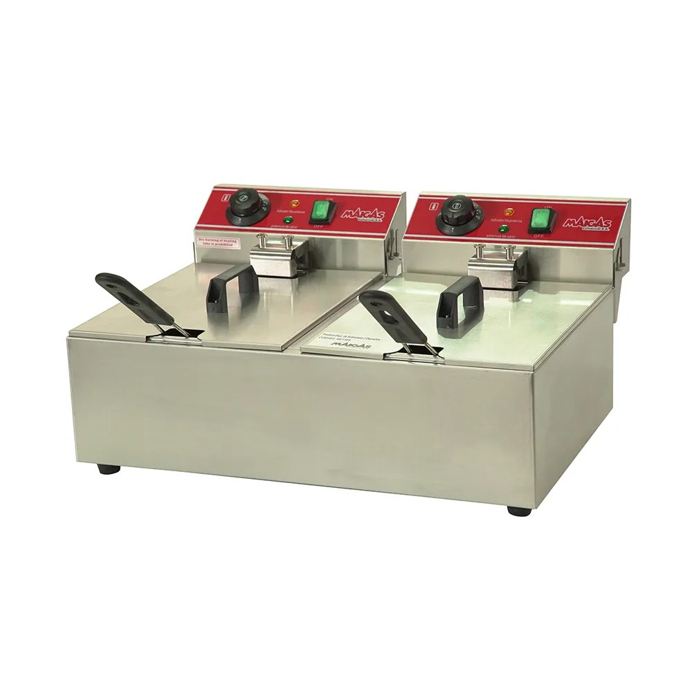 elbq6s9m Freidora eléctrica 2 depósitos Maigas - Imagen 1