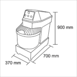 Amasadora 12 KG. Maigas - Imagen 2